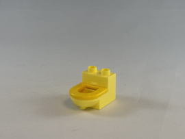 Toilet / wc geel Duplo