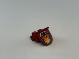 Gevelsteen donkerrood Duplo