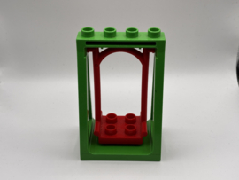 Schommel groen rood Duplo