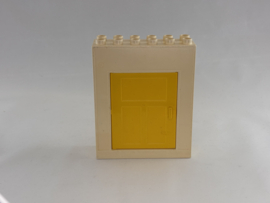 Geveldeel met deur geel Duplo