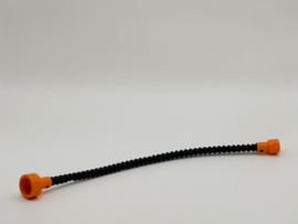 Brandslang / tankslang  verlengstuk  oranje zwart Duplo