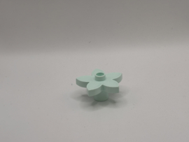 Bloem licht aquablauw Duplo