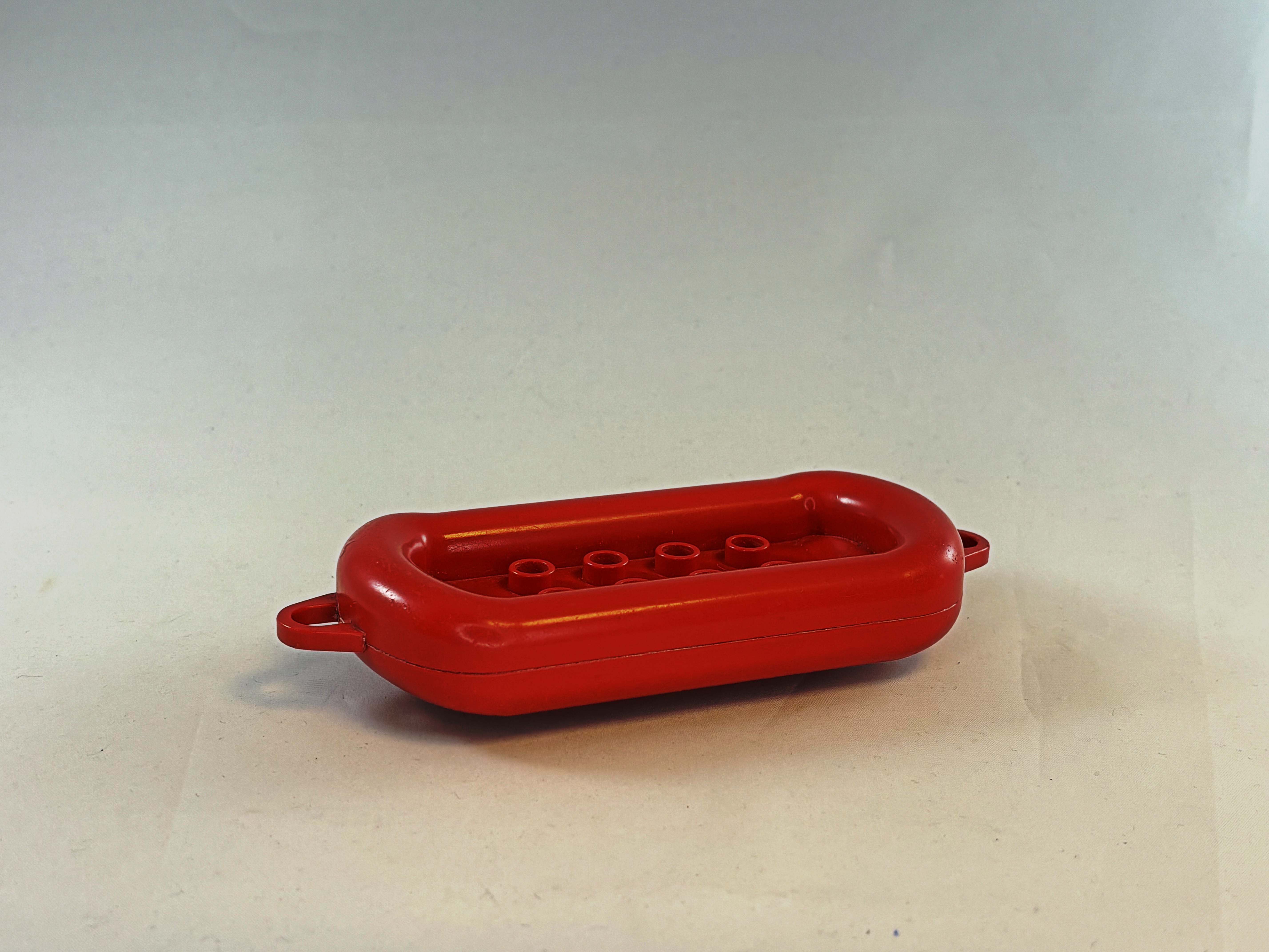 Opblaasboot rood Duplo