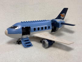 Vliegtuig groot blauw Duplo