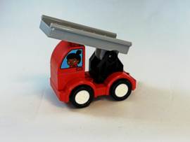 Creatieve ladderwagen brandweer Duplo