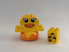 Creatieve dieren eend / kuiken Duplo