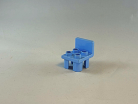 Stoel licht blauw Duplo