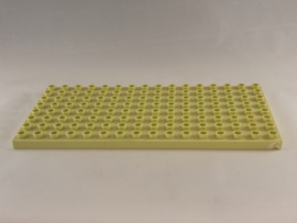 Plaat 8x16 heel lichtgroen Duplo
