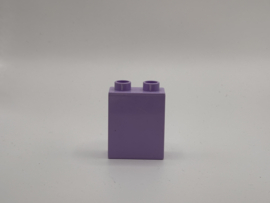2 nops blok hoog lavendel Duplo