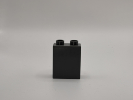 2 nops blok hoog donkergrijs Duplo