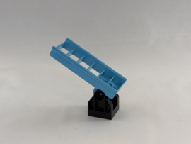 Ladder op voet blauw zwart Duplo