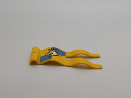Vlag vaandel ridder geel Duplo