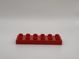12 nops plat rood Duplo