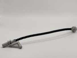 Brandslang / tankslang  grijs zwart Duplo