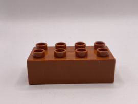 8 nops blok medium bruin Duplo