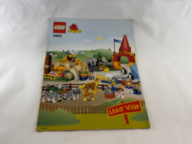 Bouwboekje 4960 reuzendierentuin  b-keuze Duplo