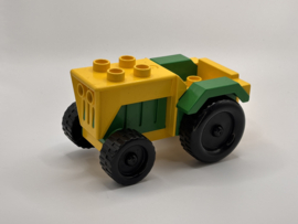 Tractor geel groen  Duplo