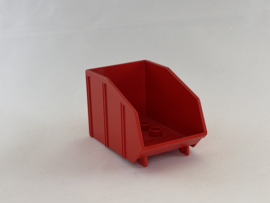 Kiepbak smal zonder houder rood Duplo