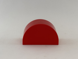 Blok halfrond rood Duplo