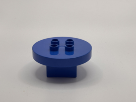 Tafel rond blauw Duplo