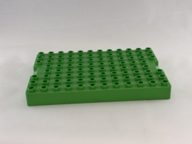 Plaat 8x12  felgroen Duplo