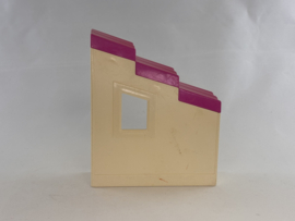 Dak hoog roze wit Duplo