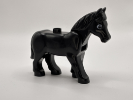 Paard zwart Duplo