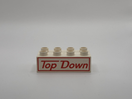 Top Down blok wit Duplo