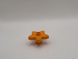 Bloem licht oranje Duplo