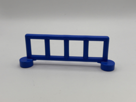Hek 5 spijlen blauw Duplo
