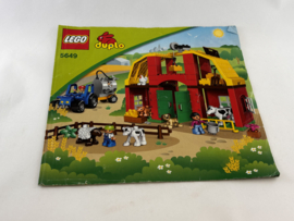 Bouwboekje 5649 grote boerderij Duplo