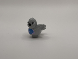 Vogel lichtgrijs Duplo