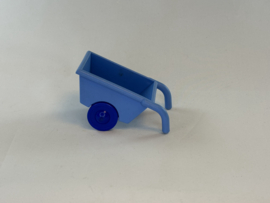 Kruiwagen lichtblauw Duplo