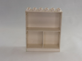 Geveldeel kast wit Duplo