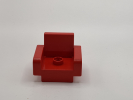 Stoel rood Duplo