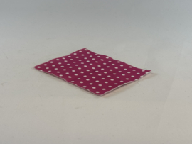Picknickkleed roze wit geblokt Duplo