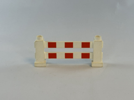 Hek wit met rood Duplo