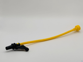 Brandslang / tankslang  zwart geel Duplo