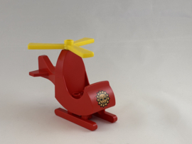 Helikopter rood met zon Duplo