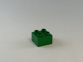 4 nops blok groen Duplo