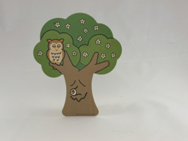 Theater boom uil vleermuis Duplo