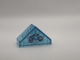 Puntdak doorzichtig blauw (Frozen) Duplo