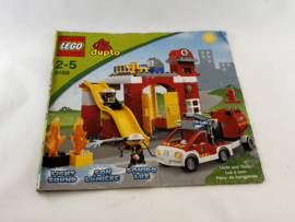 Bouwboekje 6168 brandweerkazerne b-keuze Duplo