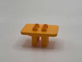 Tafel rechthoekig  helder lichtoranje Duplo