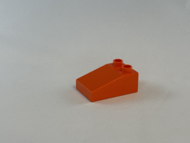 Dakblok laag schuin oranje Duplo