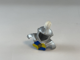 Harnas met pluim wit Duplo