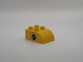 Oog blok gebogen geel Duplo