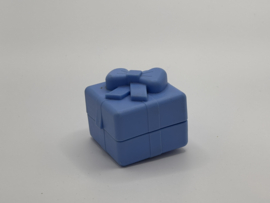 Cadeau / kado medium blauw Duplo