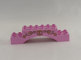 Boogblok paleis roze Duplo