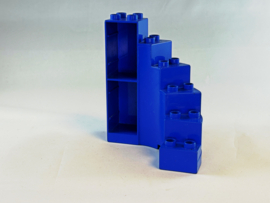 Draaitrap / trap blauw Duplo